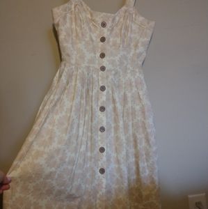 Anthropologie Floral Dress